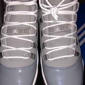 Brand new air Jordan 11 wolf grey size 6y